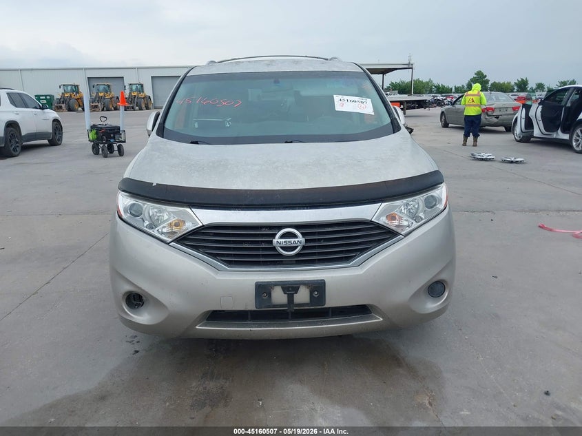 2012 Nissan Quest S VIN: JN8AE2KP9C9046619 Lot: 45160507