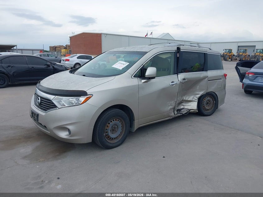 Vin: jn8ae2kp9c9046619, lot: 45658171, nissan quest s 20122