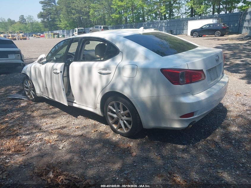 Vin: jthcf5c24b5052208, lot: 45658203, lexus is 250 20113