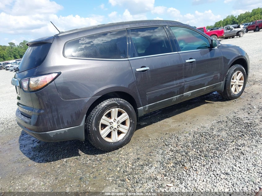 Vin: 1gnkrgkd6dj192135, lot: 45658261, chevrolet traverse 1lt 20134