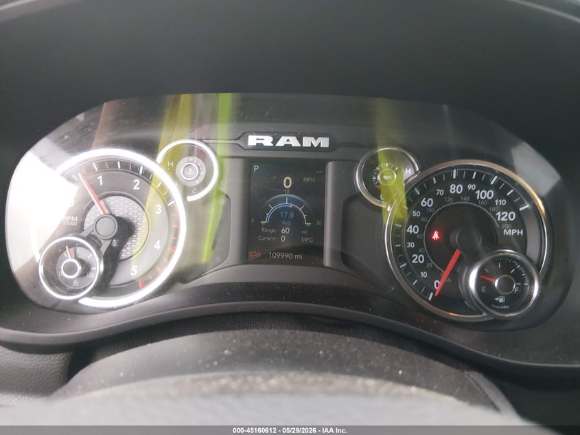 2021 Ram 2500 Tradesman 4X4 6'4 Box VIN: 3C6UR5CL1MG694796 Lot: 45160612