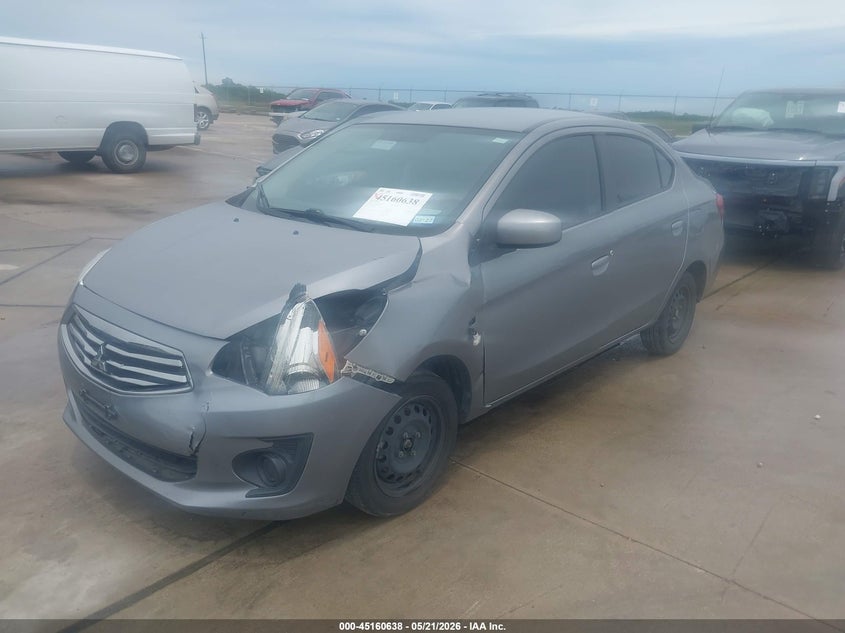 Vin: ml32f3fj9jhf09151, lot: 45658302, mitsubishi mirage g4 es 20182