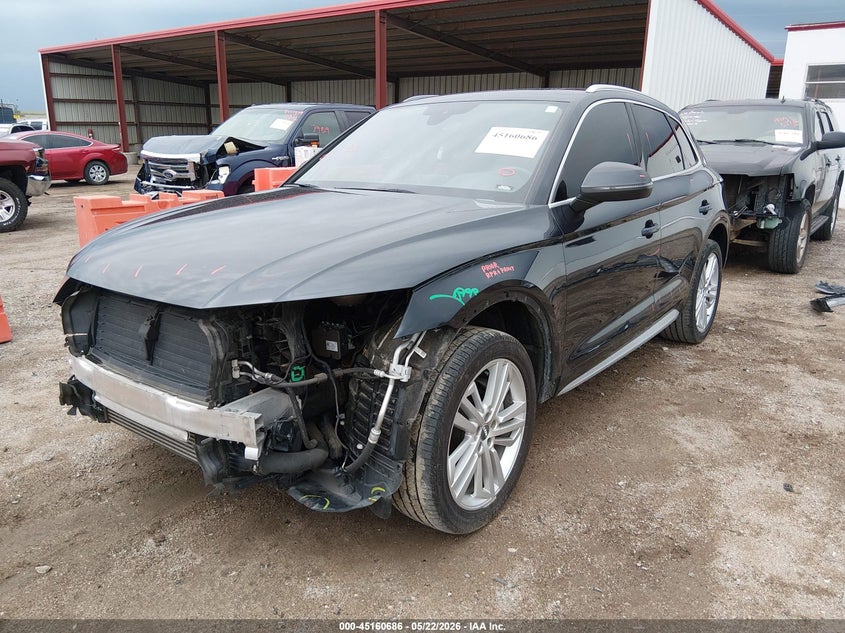 Vin: wa1bnafy9j2024276, lot: 45658349, audi q5 2.0t premium 20182