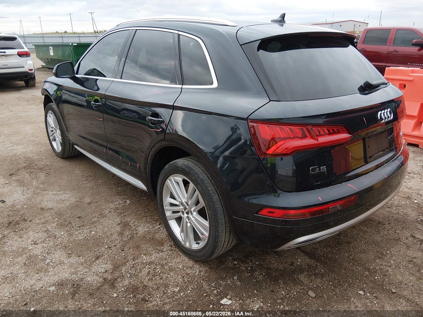 Vin: wa1bnafy9j2024276, lot: 45658349, audi q5 2.0t premium 20183
