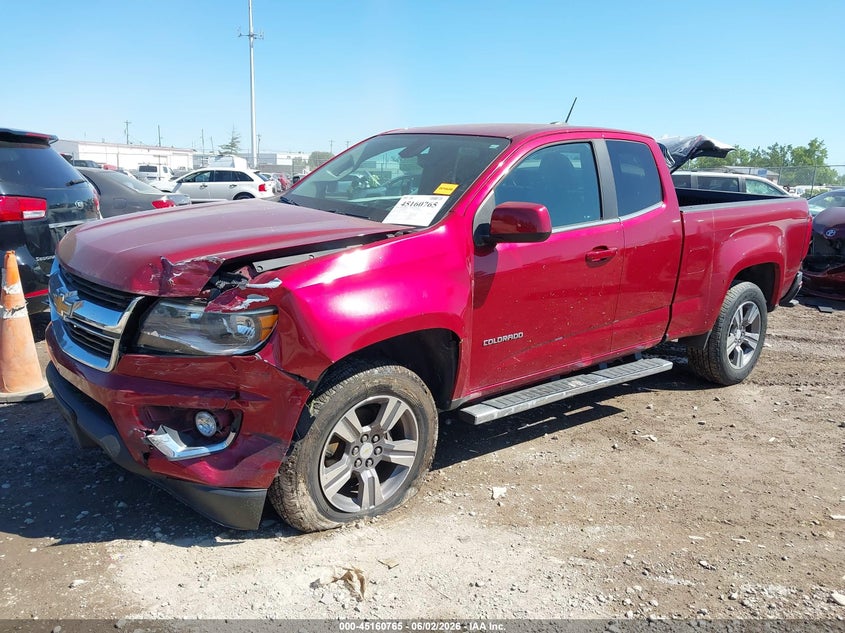 Vin: 1gchscen9h1246859, lot: 45658430, chevrolet colorado lt 20172