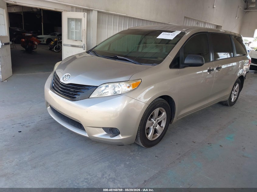 Vin: 5tdzk3dc5gs734941, lot: 45658433, toyota sienna l 7 passenger 20162
