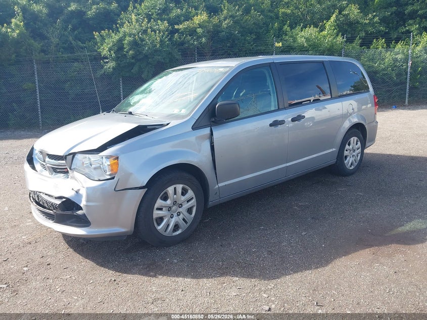 Vin: 2c4rdgbg3kr524508, lot: 45658514, dodge grand caravan se 20192