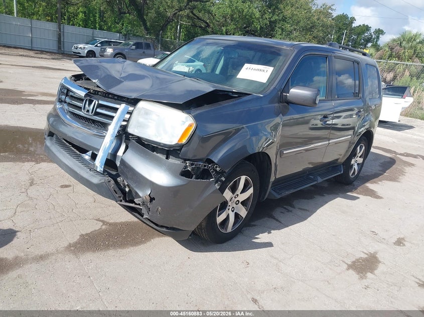 Vin: 5fnyf3h96cb033645, lot: 45658547, honda pilot touring 20122