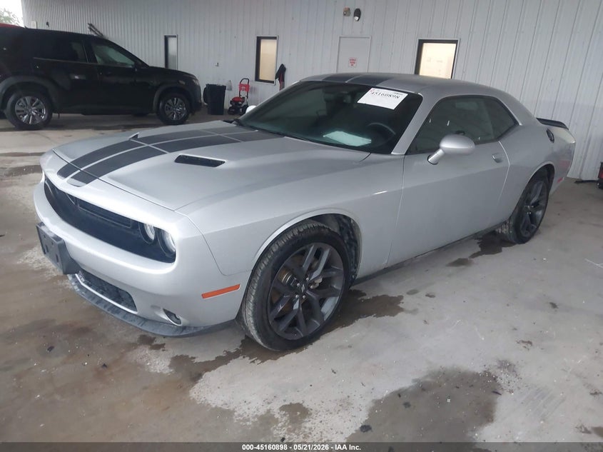 Vin: 2c3cdzag0mh577859, lot: 45658562, dodge challenger sxt 20212