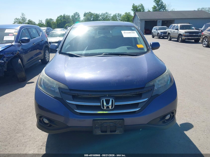 2012 Honda Cr-v 2.4 Cr-V Ex blue Lot 111045160966 Vin 5J6RM3H52CL037450