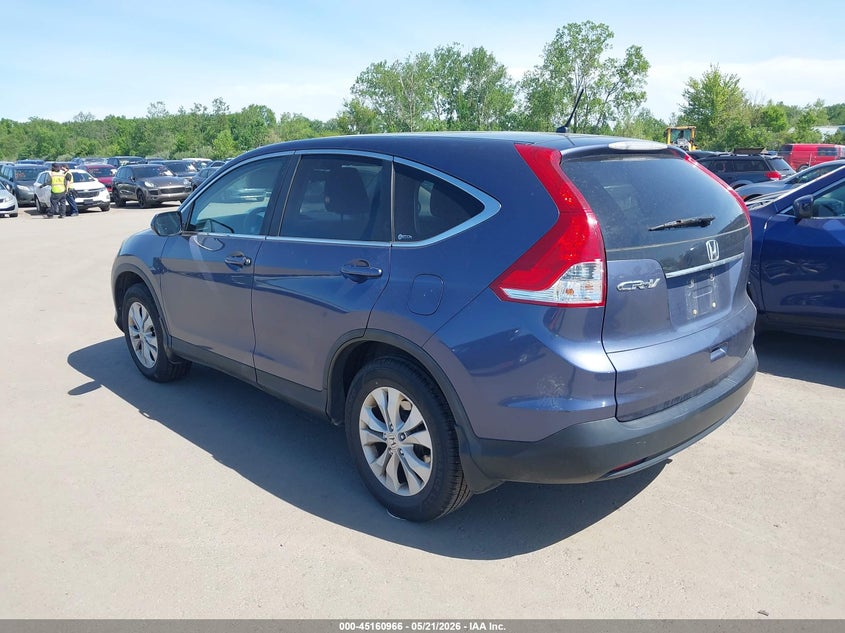 2012 Honda Cr-v 2.4 Cr-V Ex blue Lot 111045160966 Vin 5J6RM3H52CL037450