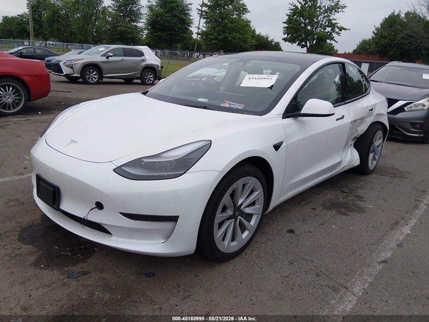 Vin: 5yj3e1eaxpf493459, lot: 45658659, tesla model 3 rear-wheel drive 20232