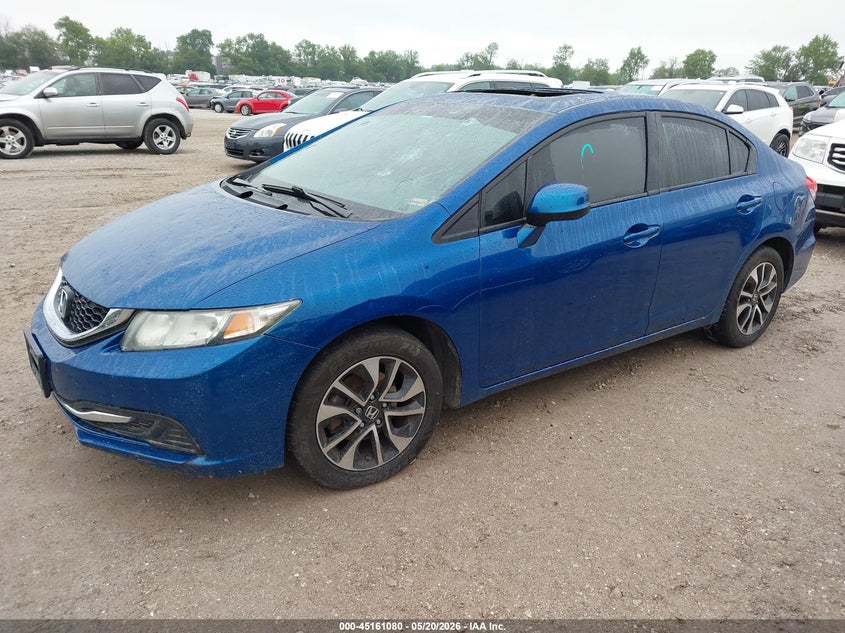 2013 Honda Civic Ex 19XFB2F85DE251266 photo 1