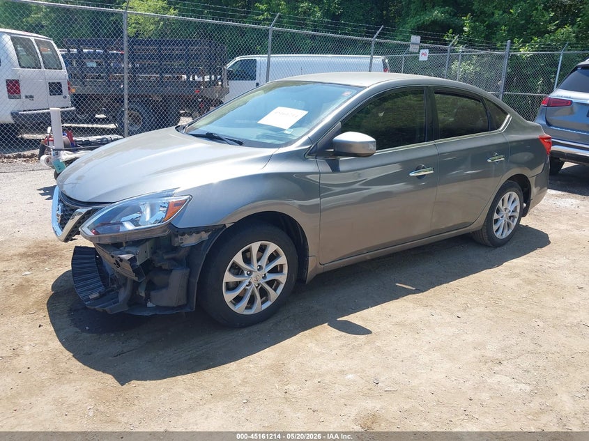 2018 Nissan Sentra Sv 3N1AB7APXJL662646 photo 1