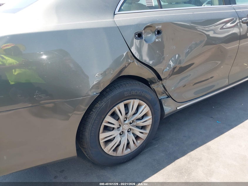 2012 TOYOTA CAMRY SEDAN 2.5L I-4 DOHC, VVT, 173HP