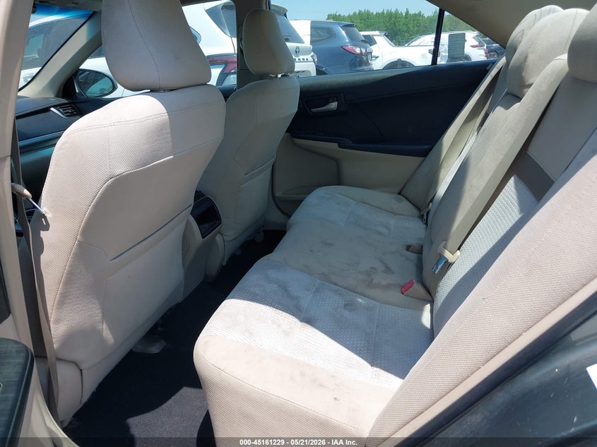 2012 TOYOTA CAMRY SEDAN 2.5L I-4 DOHC, VVT, 173HP
