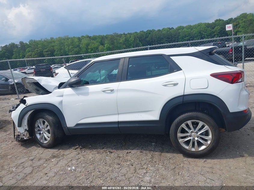 VIN KL79MMS2XMB181035 2021 CHEVROLET TRAILBLAZER FWD LS
