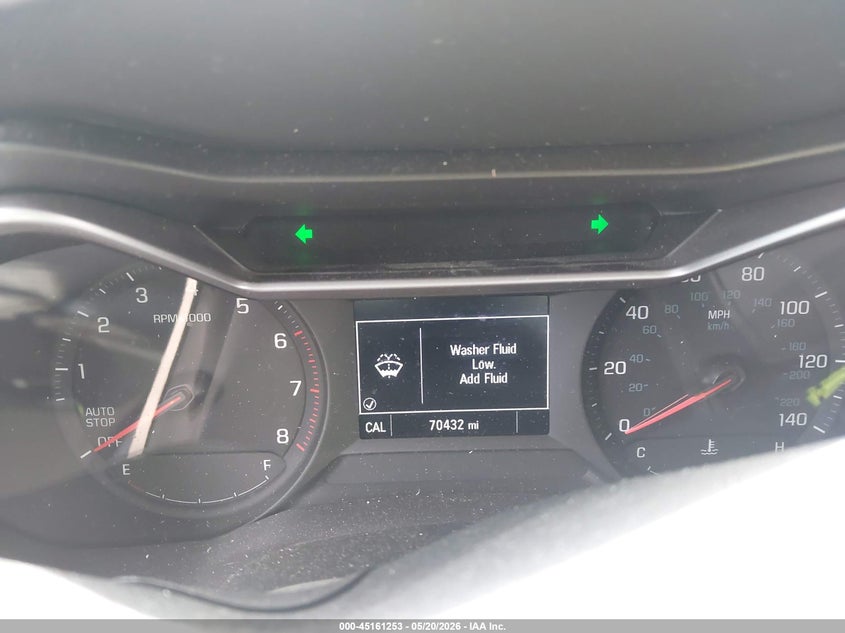 VIN KL79MMS2XMB181035 2021 CHEVROLET TRAILBLAZER FWD LS