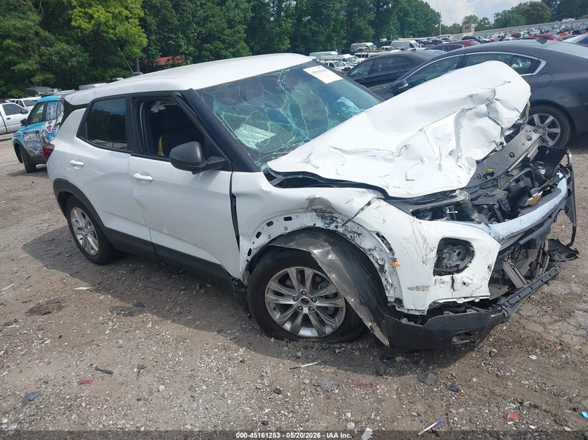VIN KL79MMS2XMB181035 2021 CHEVROLET TRAILBLAZER FWD LS