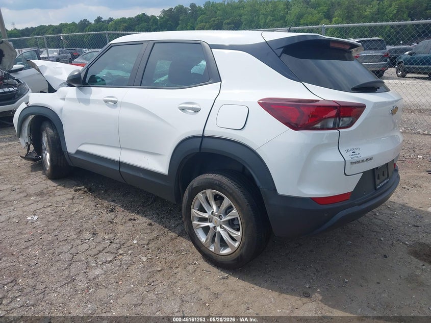 VIN KL79MMS2XMB181035 2021 CHEVROLET TRAILBLAZER FWD LS