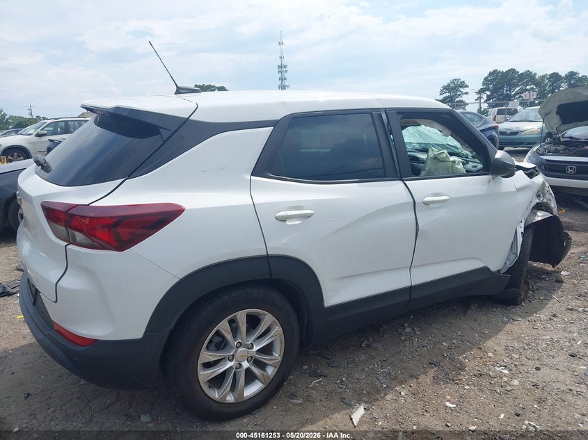 VIN KL79MMS2XMB181035 2021 CHEVROLET TRAILBLAZER FWD LS
