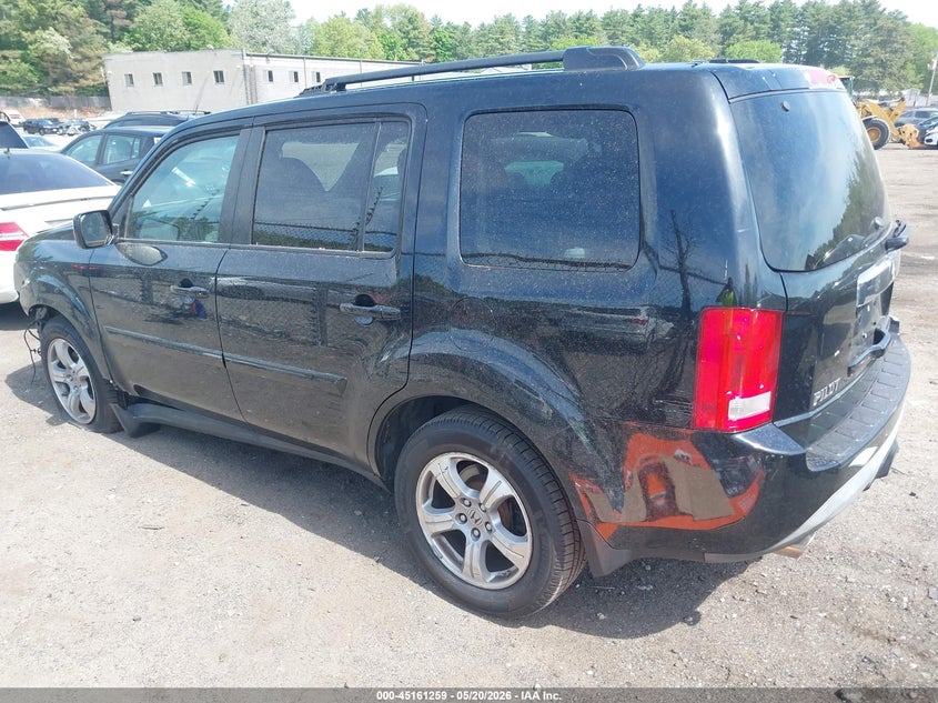 Vin: 5fnyf4h68fb027684, lot: 45658923, honda pilot ex-l 20153