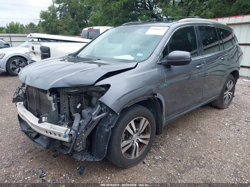 Vin: 5fnyf5h55hb020191, lot: 45658938, honda pilot ex-l 20172