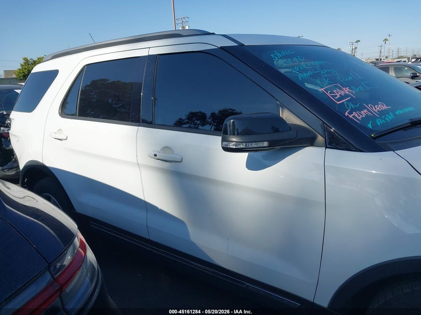 VIN 1FM5K7D83JGC41631 2018 FORD EXPLORER XLT