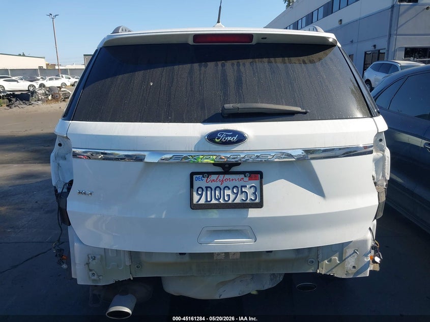 VIN 1FM5K7D83JGC41631 2018 FORD EXPLORER XLT