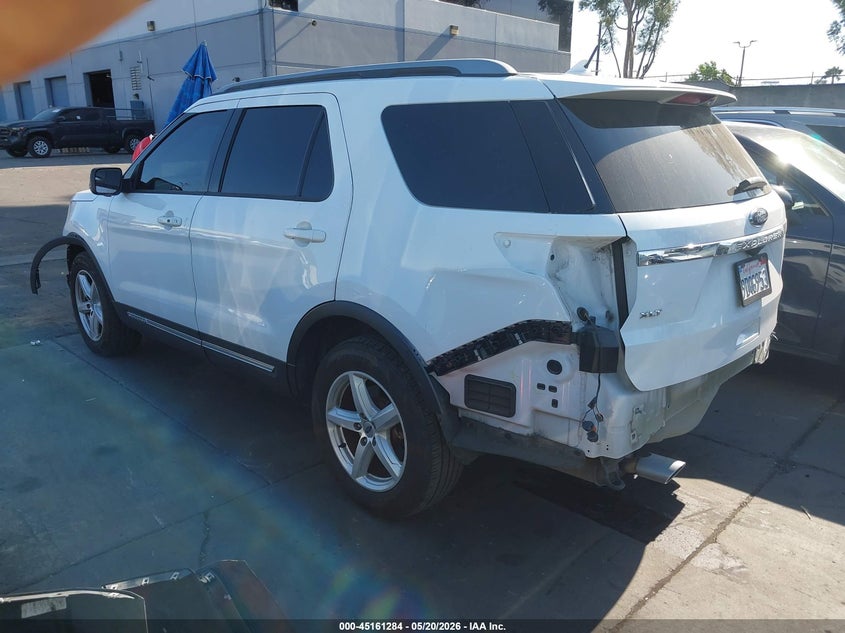 VIN 1FM5K7D83JGC41631 2018 FORD EXPLORER XLT