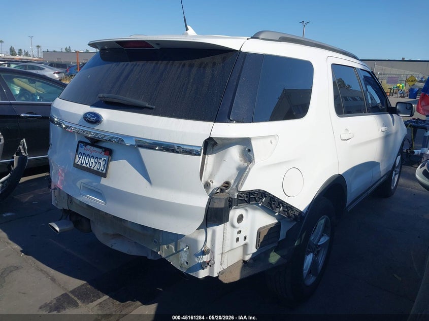 VIN 1FM5K7D83JGC41631 2018 FORD EXPLORER XLT