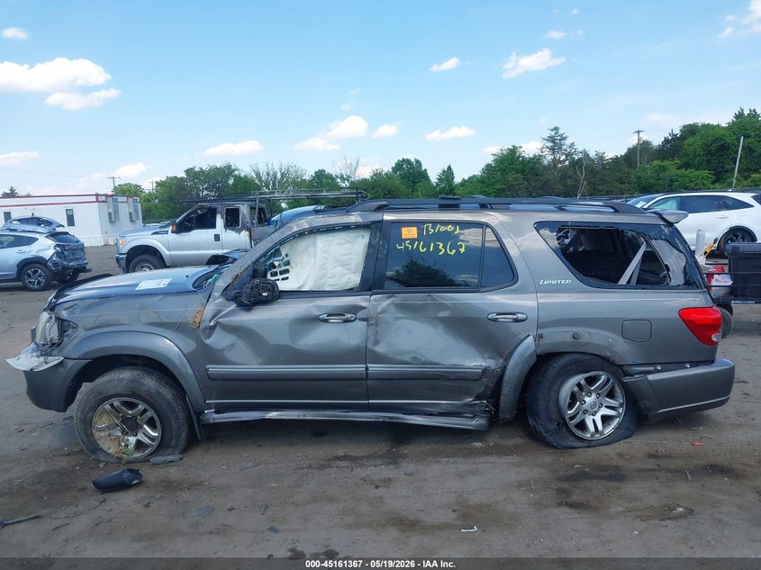 2005 Toyota Sequoia Limited V8 VIN: 5TDBT48A15S237430 Lot: 45161367