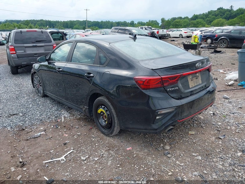 VIN 3KPF44ACXME361599 2021 KIA FORTE GT