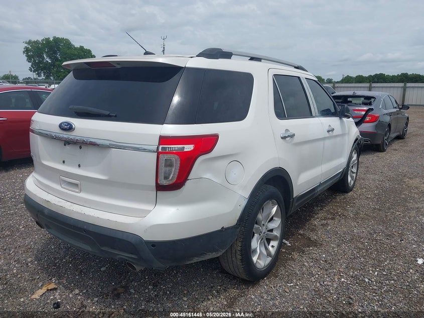 2012 Ford Explorer 3.5 Xlt white Lot 111045161446 Vin 1FMHK7D84CGA59212