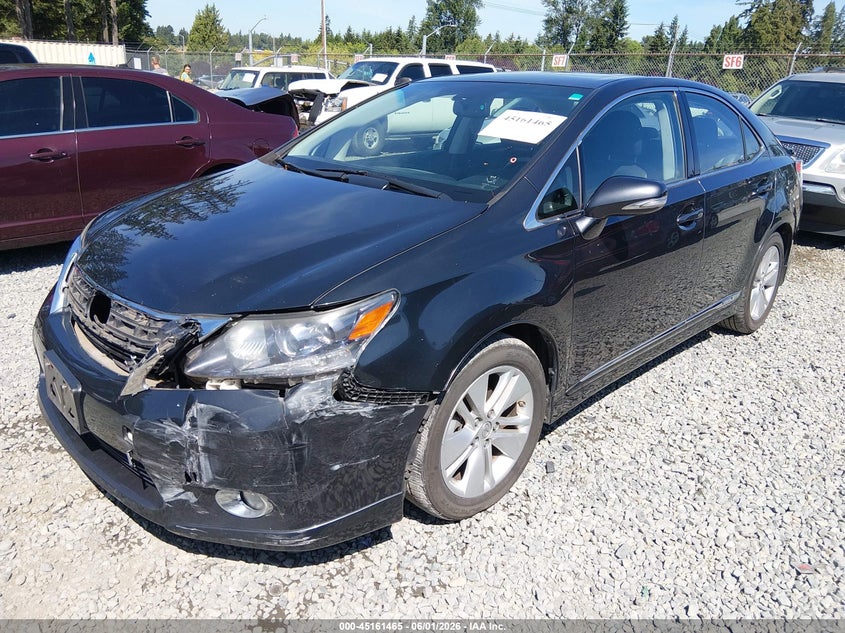 Vin: jthbb1ba6a2036066, lot: 45659129, lexus hs 250h 20102
