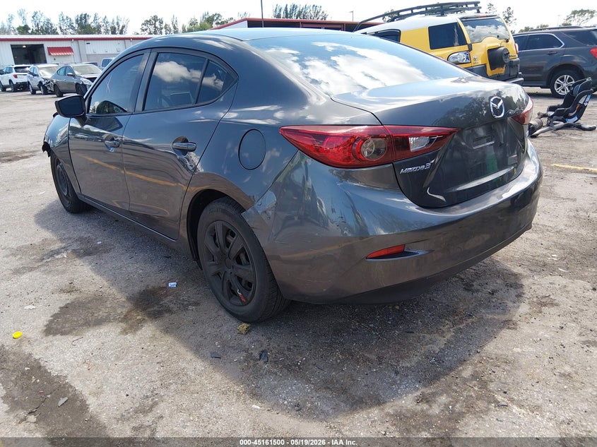 Vin: 3mzbm1u78fm207698, lot: 45659163, mazda mazda3 i sport 20153