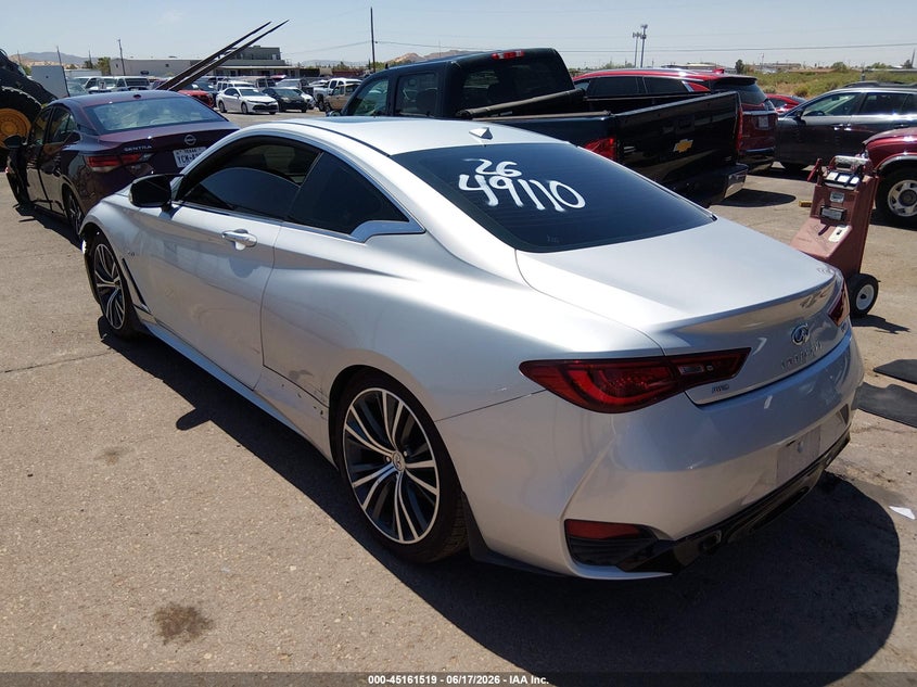 2017 Infiniti Q60 2.0T VIN: JN1CV7EL6HM320070 Lot: 45161519