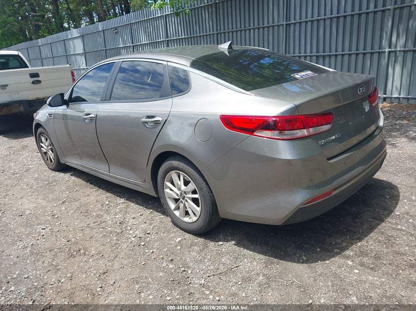 Vin: 5xxgt4l35gg034348, lot: 45659184, kia optima lx 20163