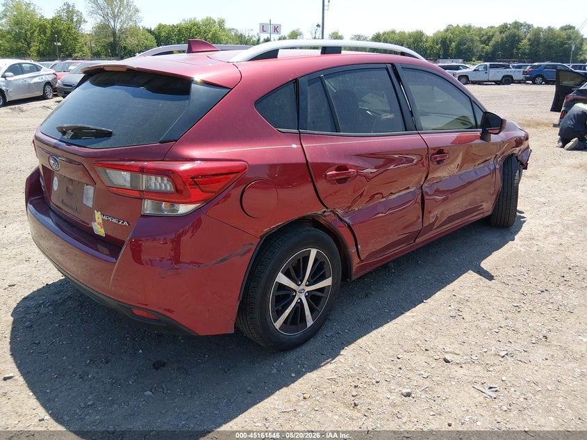 Vin: 4s3gtav61l3724596, lot: 45659209, subaru impreza premium 5-door 20204