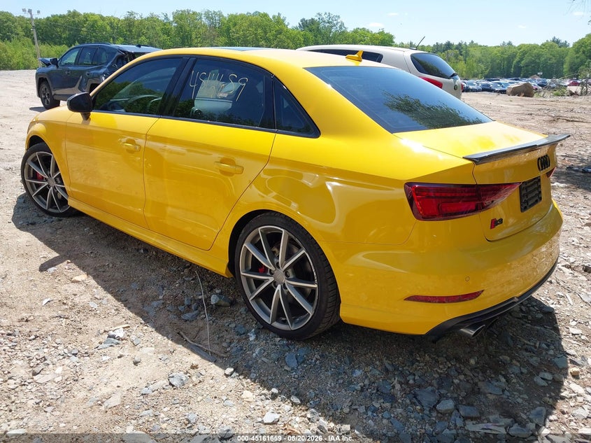 Vin: waub1gff2h1047382, lot: 45659323, audi s3 2.0t premium plus 20173