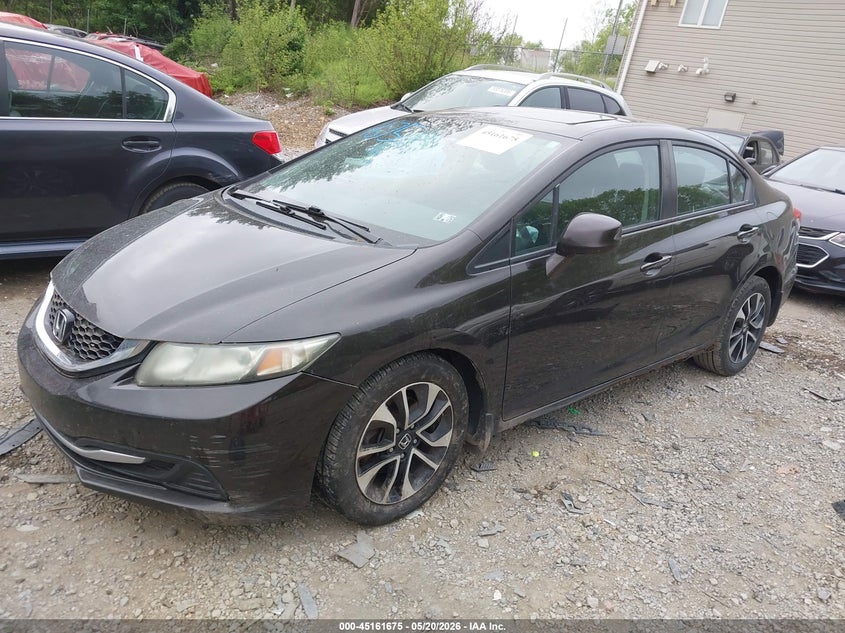 2013 Honda Civic Ex 19XFB2F8XDE213225 photo 1