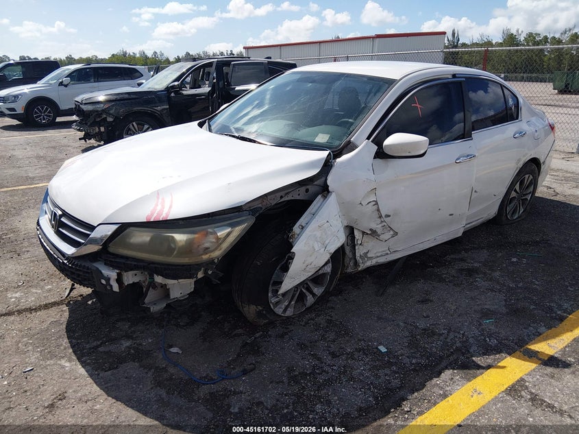 2014 Honda Accord Lx 1HGCR2F34EA004975 photo 1