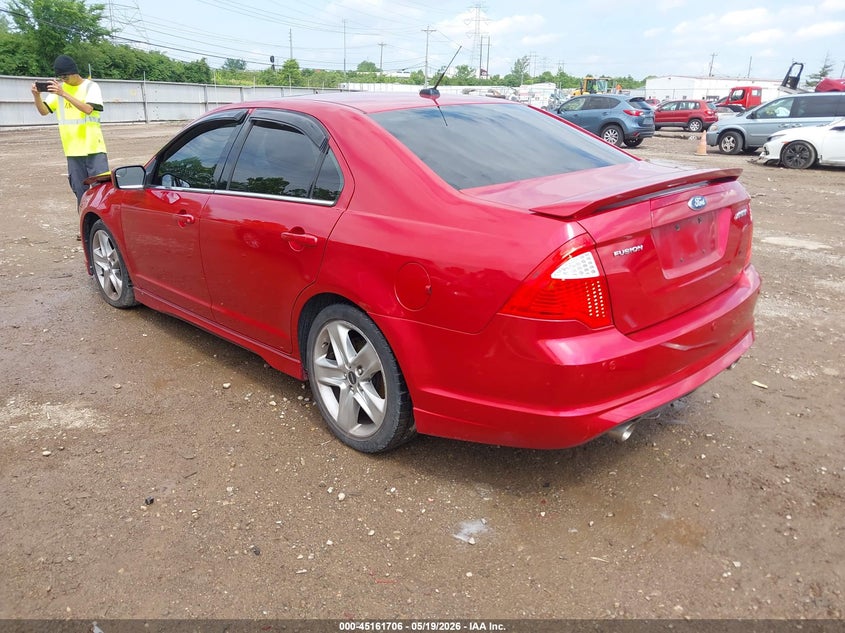 Vin: 3fahp0kcxcr175212, lot: 45659370, ford fusion sport 20123