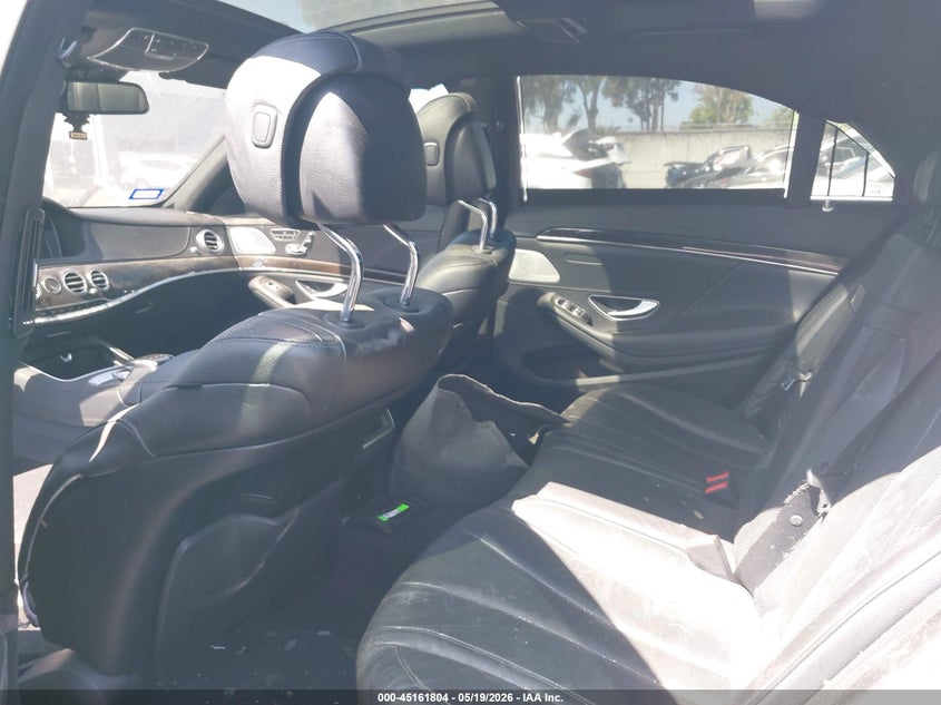 2016 Mercedes-Benz S 550 VIN: WDDUG8CB3GA206478 Lot: 45161804