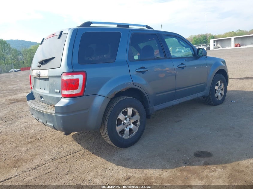 1FMCU9EG9BKC01281 2011 Ford Escape 3.0 Limited blue
