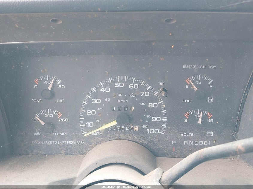 1995 Chevrolet Astro VIN: 1GBDM19W5SB189209 Lot: 45161831