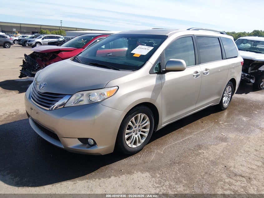 2016 Toyota Sienna Xle 8 Passenger 5TDYK3DC1GS742689 photo 1