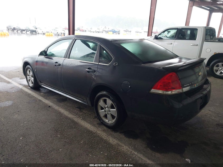 2009 Chevrolet Impala 3.5 Lt blue Lot 111045161920 Vin 2G1WT57K791231512