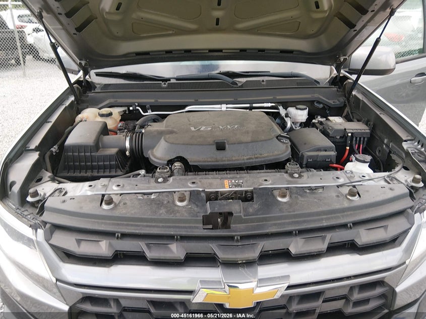 VIN 1GCGSBEN5M1238922 2021 CHEVROLET COLORADO 2WD  SHORT BOX WT