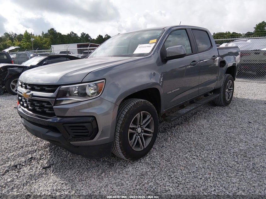 2021 Chevrolet Colorado 2wd  Short Box Wt 1GCGSBEN5M1238922 photo 1